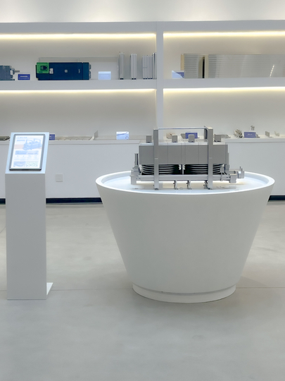 3D модель спиральной печи