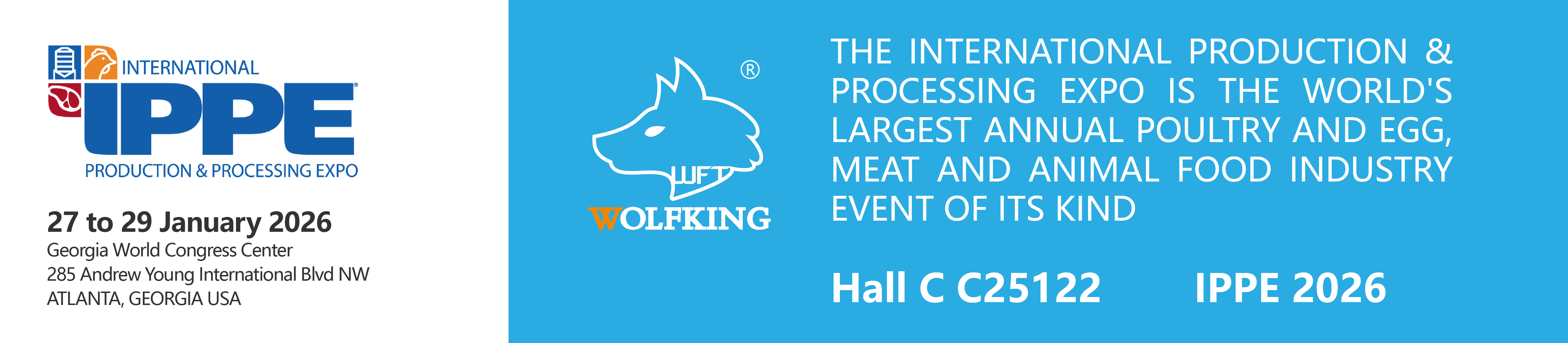 IPPE 2026 - Международная выставка производства и обработки - с 27 до 29 января 2026 года - увидимся на стенде C25122, зал C